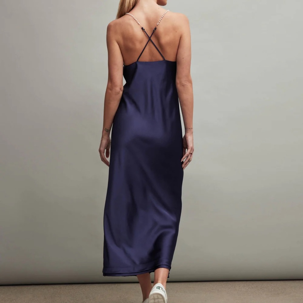 Carbon38 SATIN SLIP DRESS - Picture 4 of 5